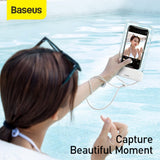 Baseus Let's Go Waterproof Case - White (Max. Telefon: 160 x 90 x 10 mm)