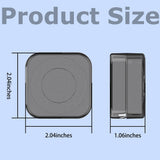 EIDERWOOD Fodral till Samsung Galaxy Ring Laddningsfodral - Genomskinlig