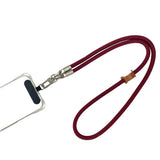 Flätad 3-i-1 Mobilrem - 90cm / 30cm - Röd