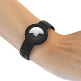 AirTag Silicone Wristband - Svart