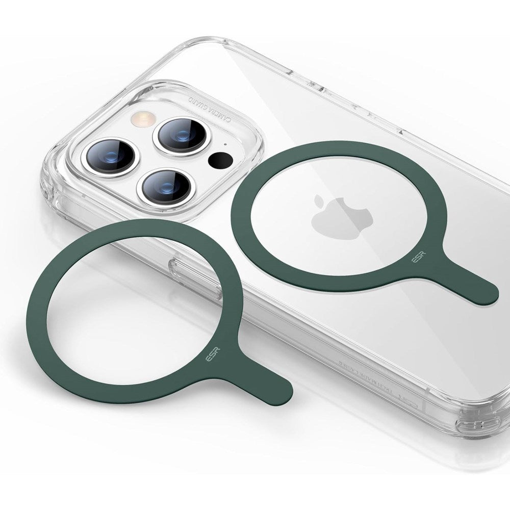 ESR HaloLock Universal MagSafe-kompatibel Magnetisk Ring - 2 Pack - Grön