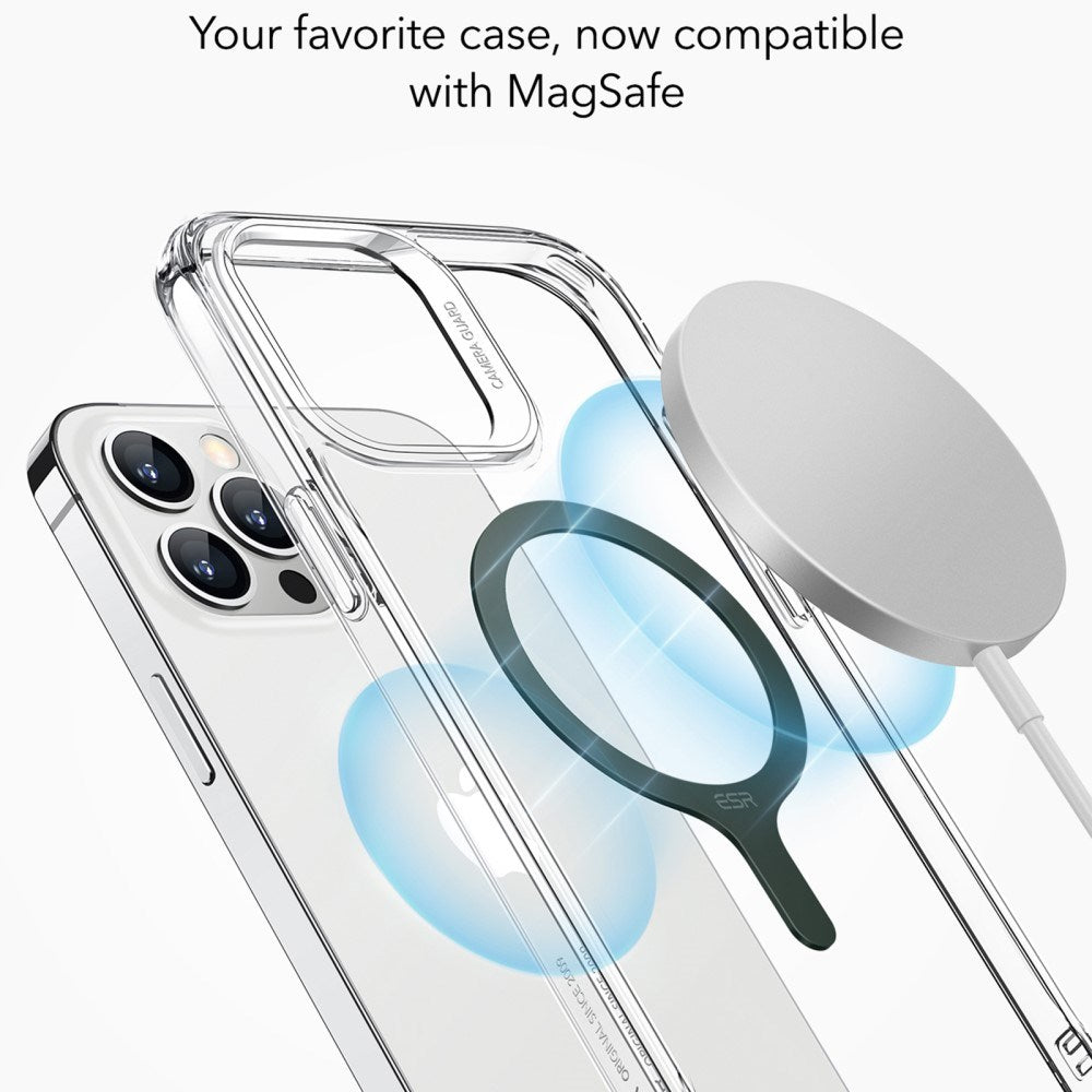 ESR HaloLock Universal MagSafe-kompatibel Magnetisk Ring - 2 Pack - Grön