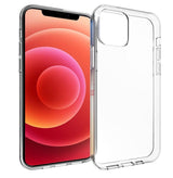 iPhone 12 / 12 Pro Minimalistiskt Skal Flexibel Plast - Transparent