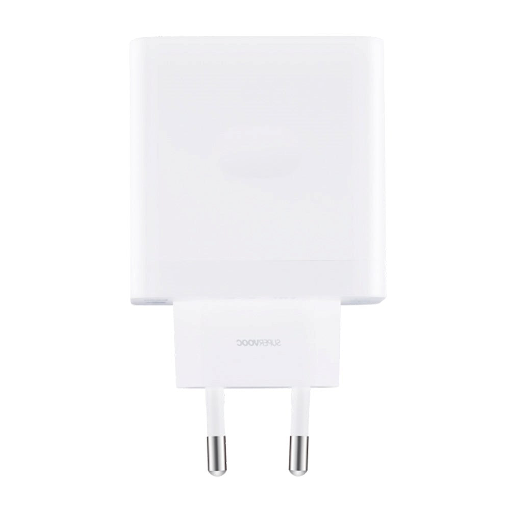 Original OnePlus Supervooc 80W Väggladdare USB-A - Vit