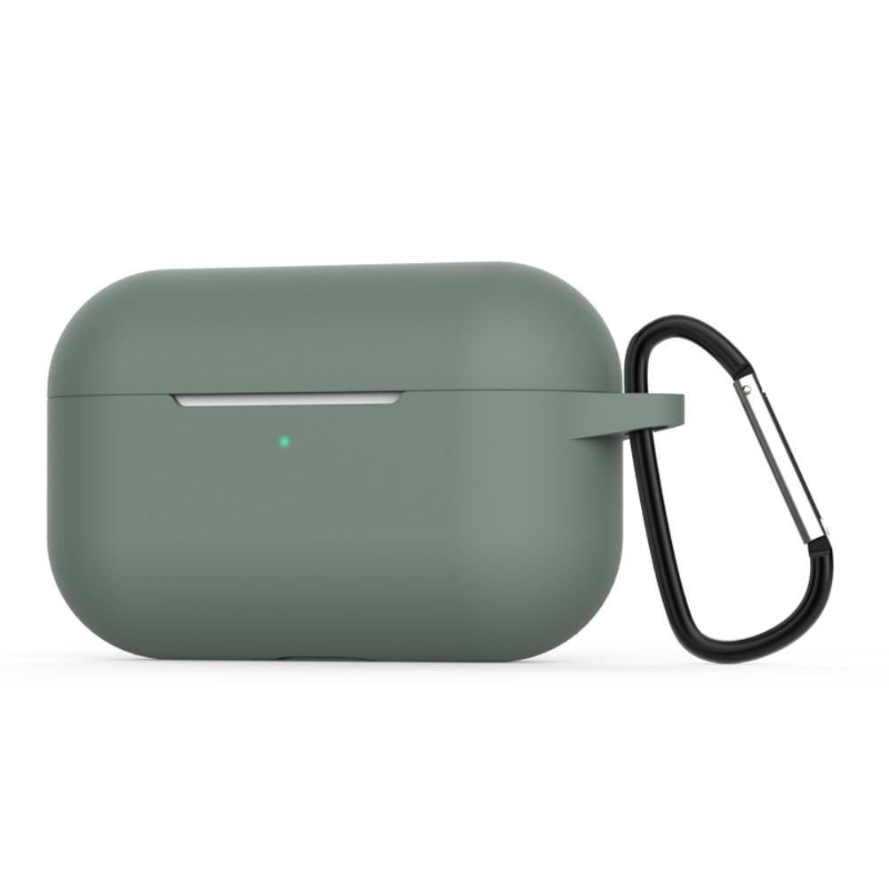 Apple AirPods Pro Case m. CARABINER - Grönt