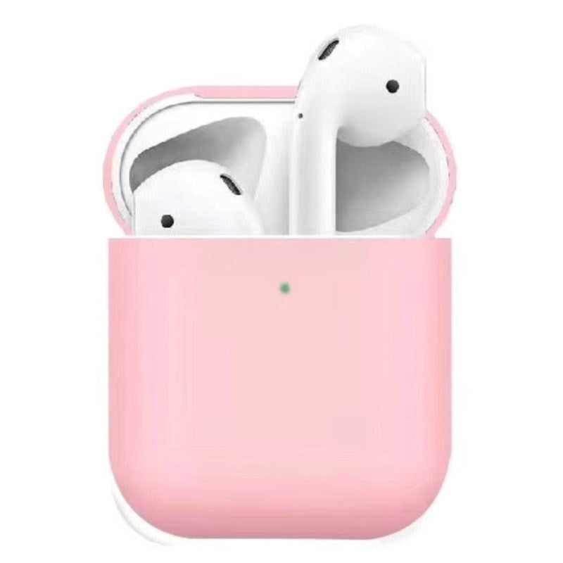 Apple AirPods (1. & 2. Gen.) Tunn silikonfodral - rosa