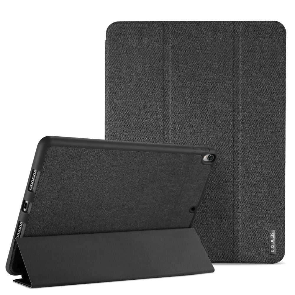 iPad Air (2019) / iPad Pro 10.5" DUX DUCIS Domo Series Tri-Fold Fodral - Mörkgrå