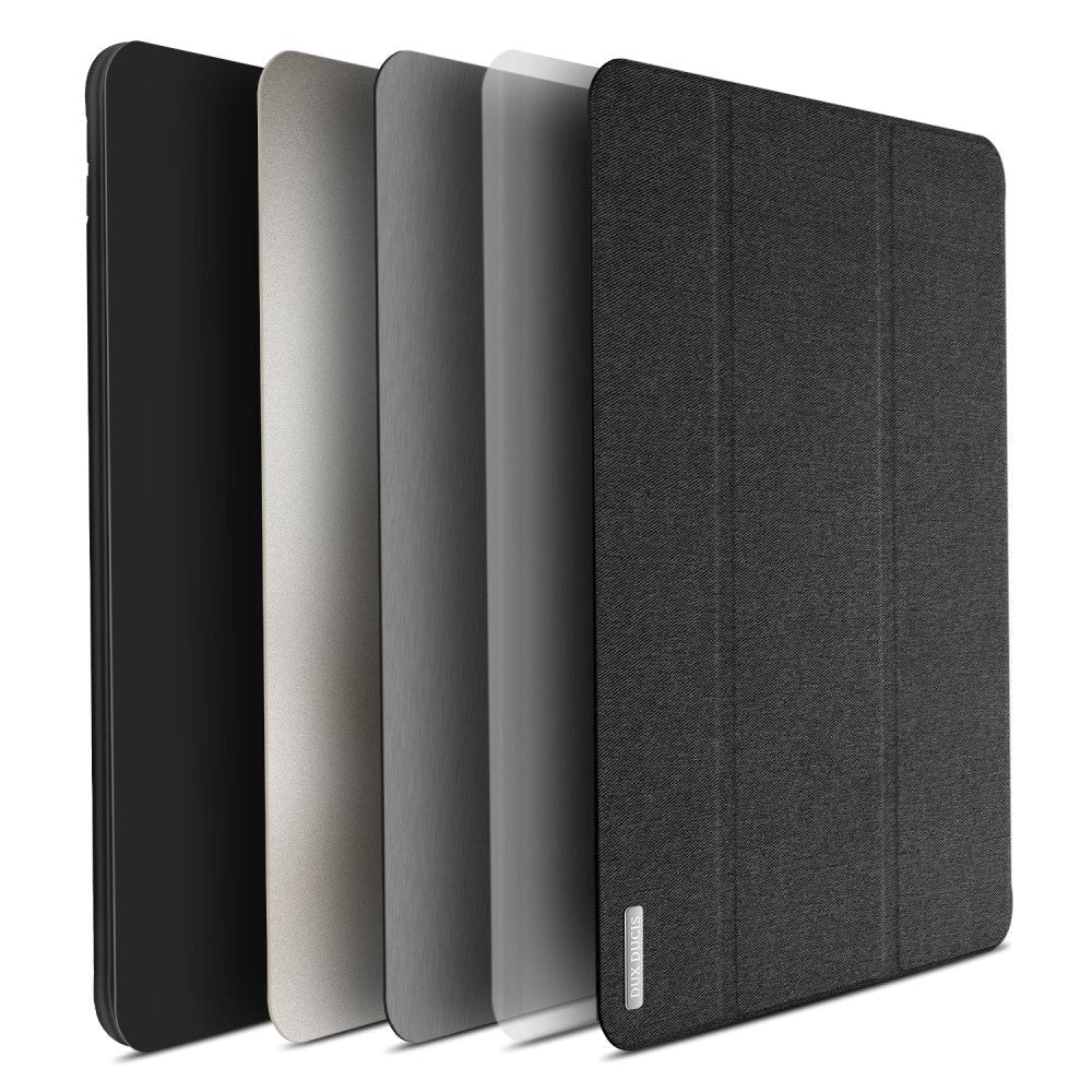 iPad Pro 12.9" (2017) DUX DUCIS Domo Series Quality Case - Fodral med Tygstruktur - Svart