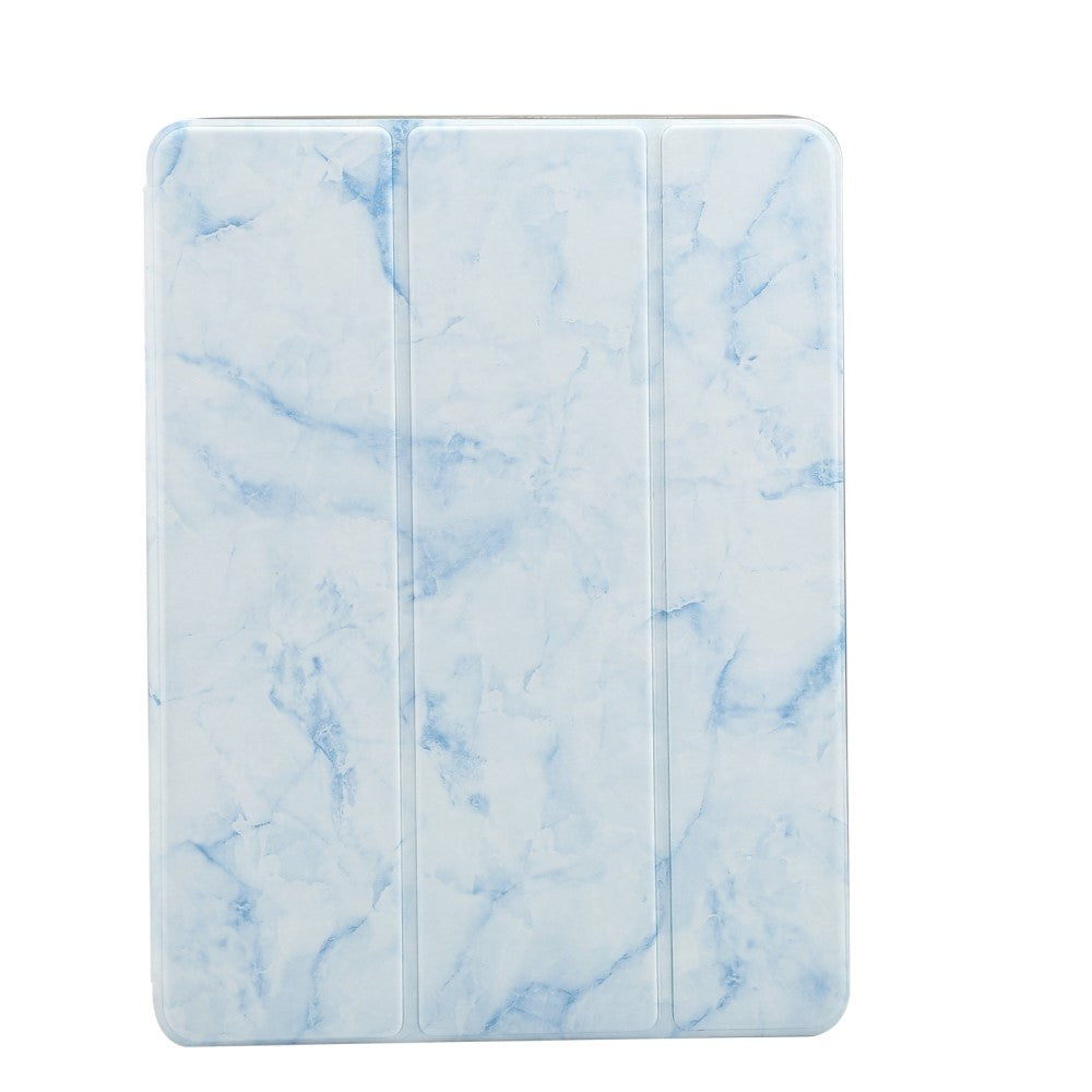 iPad Fodral - Sindal Marble Series Total Protection Fodral - Misty Blue Marmor