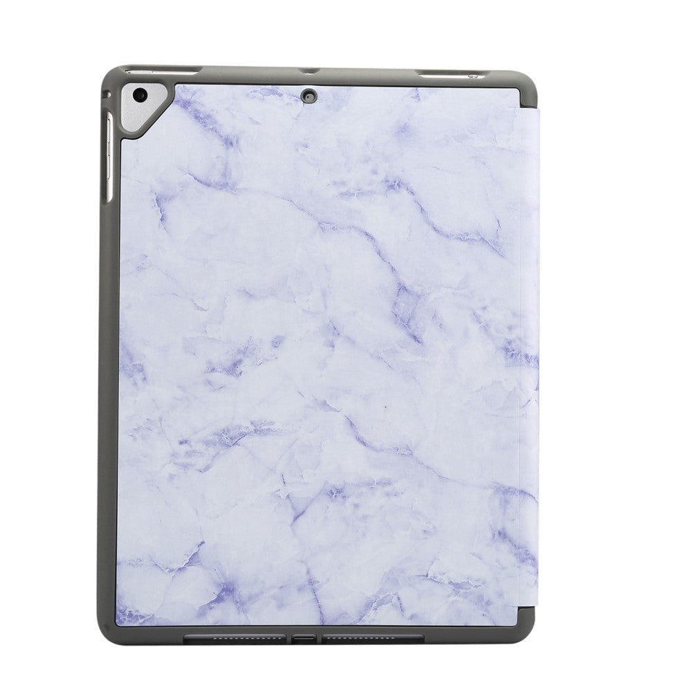 iPad Fodral - Sindal Marble Series Total Protection Fodral - Thunder Blue