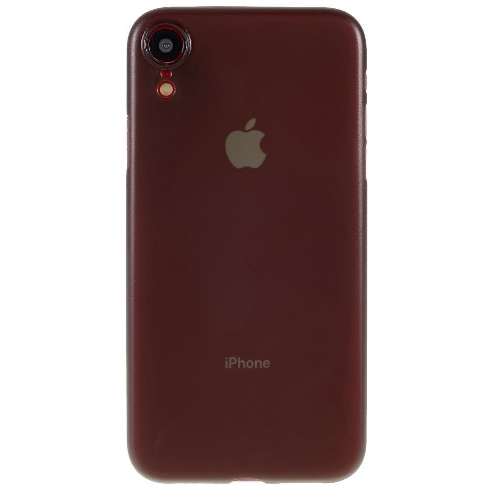 EIDERWOOD iPhone XR Tunt Plast Skal - Genomskinlig