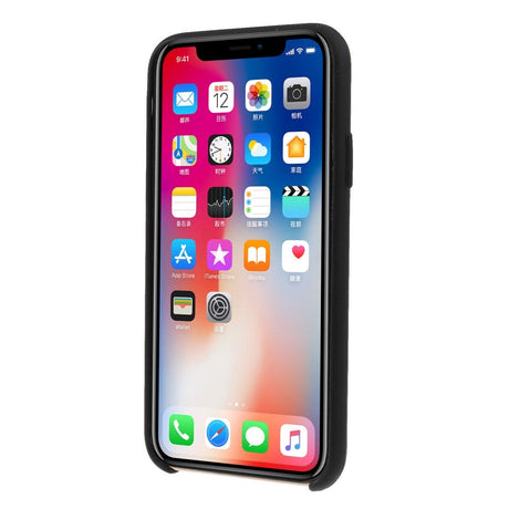 iPhone X / Xs silikonfodral Svart