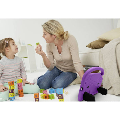 iPad 2 / iPad 3 / iPad 4 Retina Kids Case - Sparrow Stativfunktion Case - Purple