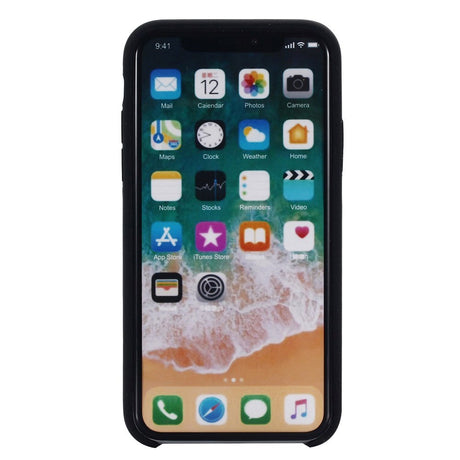 iPhone X / XS Soft Silicone Case - Black Vol. 2