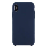 iPhone X / Xs mjukt silikonfodral - Dark Blue Vol. 2