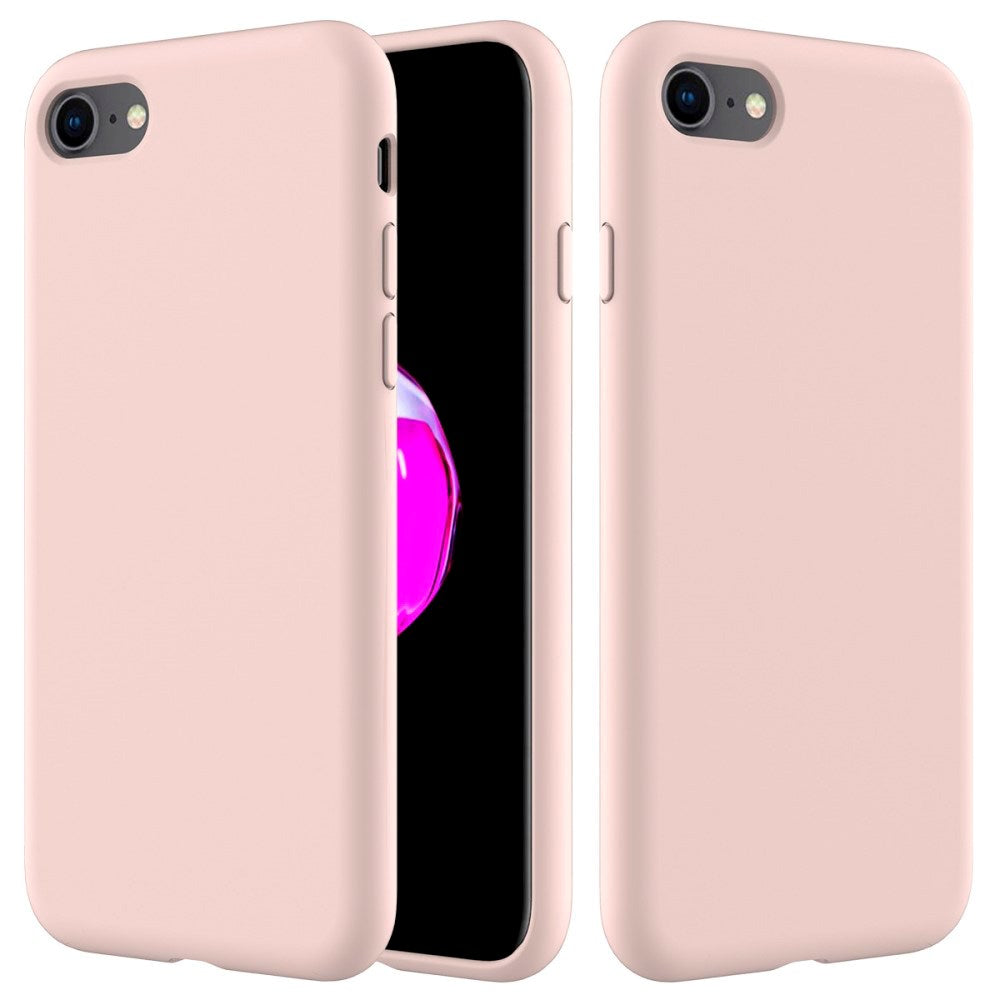 iPhone SE (2022/2020) / 8 / 7 Skal Silikon - Rosa Vol. 2