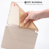 iPad Air (2019) / iPad Pro 10.5" Flexibelt Origami Fodral - Guld