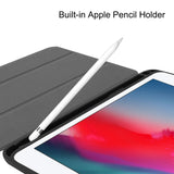 iPad Mini 4 / iPad Mini (2019) - Fodral med Stativfunktion och Stylus Pen Hållare - Svart