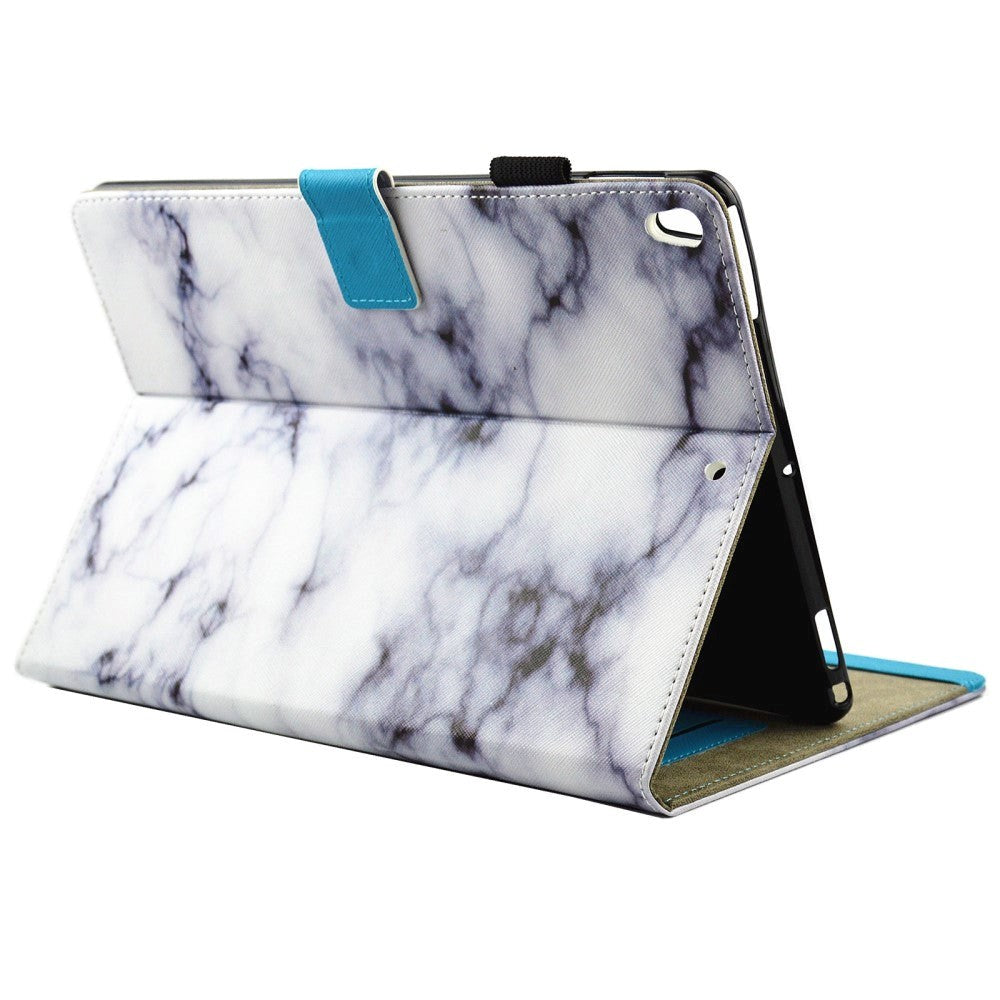 iPad Air (2019) / iPad Pro 10.5" Fodral Marble Style - Vit