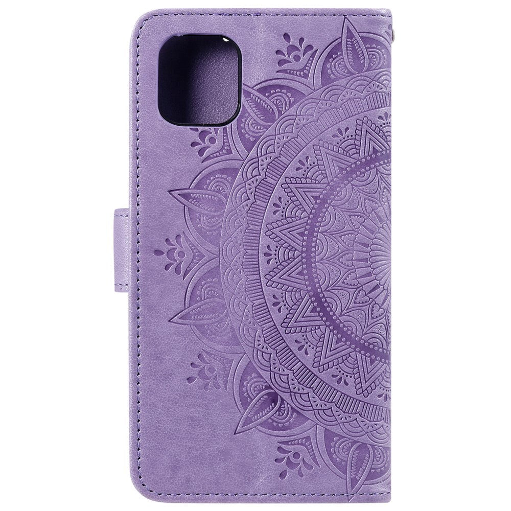 iPhone 11 Plånboksfodral - Mandala Lila