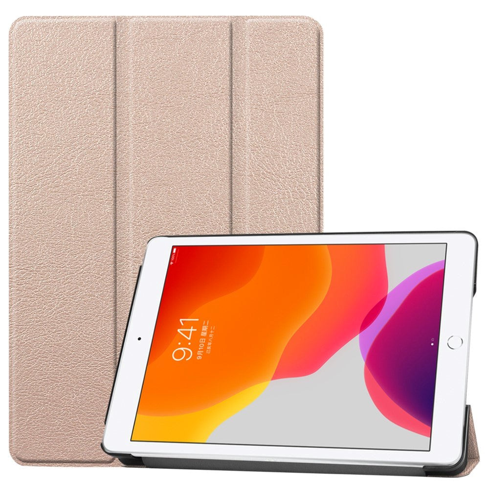 iPad 10.2" (2021 / 2020 / 2019) Tri-fold Fodral - Guld