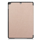 iPad 10.2" (2021 / 2020 / 2019) Tri-fold Fodral - Guld