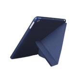 iPad 10.2" (2021 / 2020 / 2019) Flexibelt Origami Fodral - Mörkblå