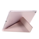 iPad 10.2" (2021 / 2020 / 2019) / iPad Pro 10.5 / iPad Air (2019) Flexibelt Origami Fodral - Pink