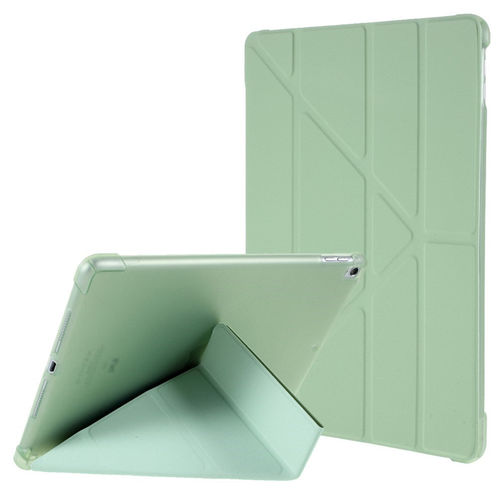 iPad 10.2" (2021 / 2020 / 2019) / iPad Pro 10.5 / iPad Air (2019) Flexibelt Origami Fodral - Grön