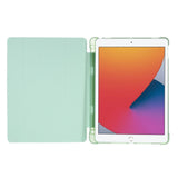 iPad 10.2" (2021 / 2020 / 2019) / iPad Pro 10.5 / iPad Air (2019) Flexibelt Origami Fodral - Grön