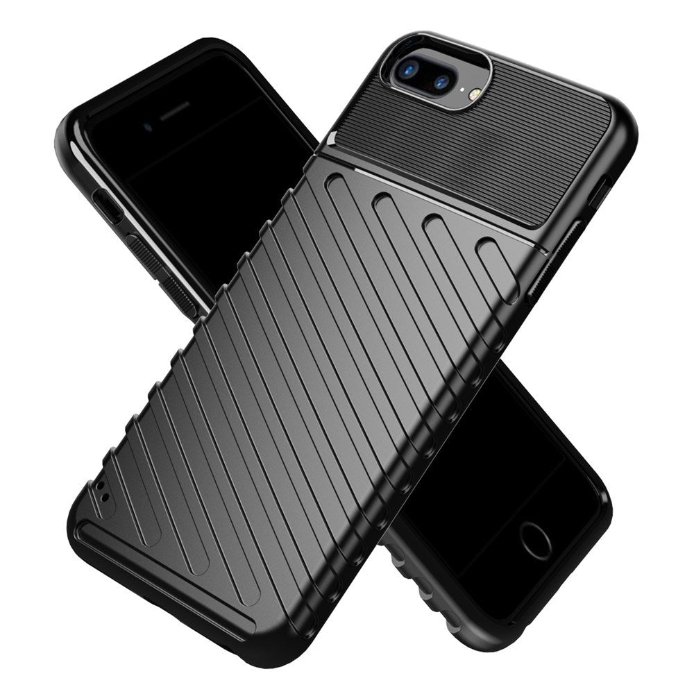 iPhone 8 Plus / 7 Plus / 6(s) Plus EIDERWOOD Flexibelt Plast Skal - Svart