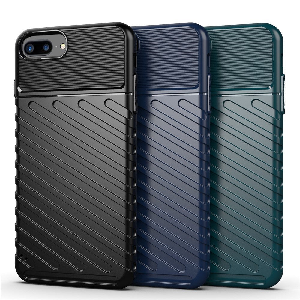iPhone 8 Plus / 7 Plus / 6(s) Plus EIDERWOOD Flexibelt Plast Skal - Svart