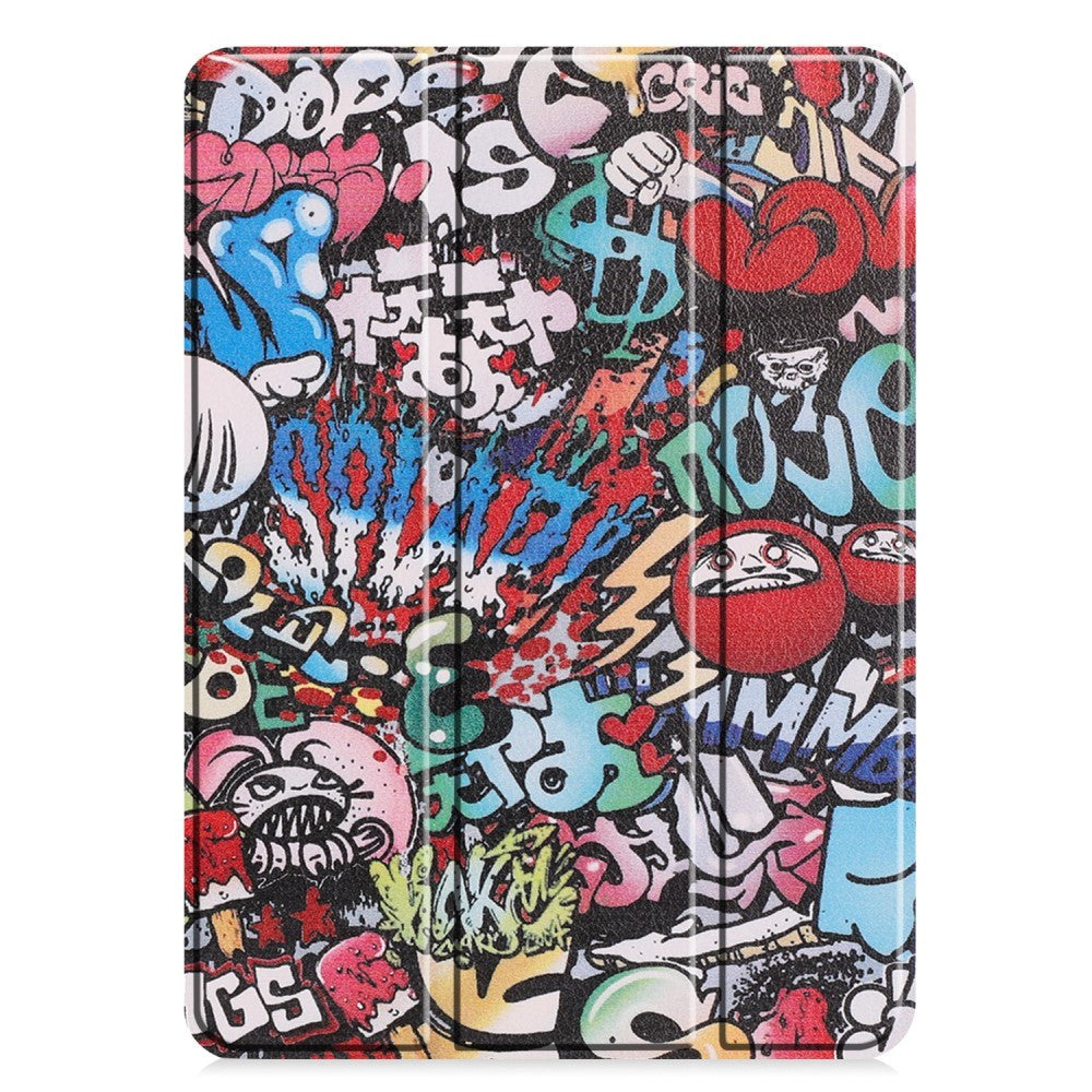 iPad Pro 11" (2022 / 2021 / 2020 / 2018) Fodral med Tri-Fold Stativfunktion - Graffiti