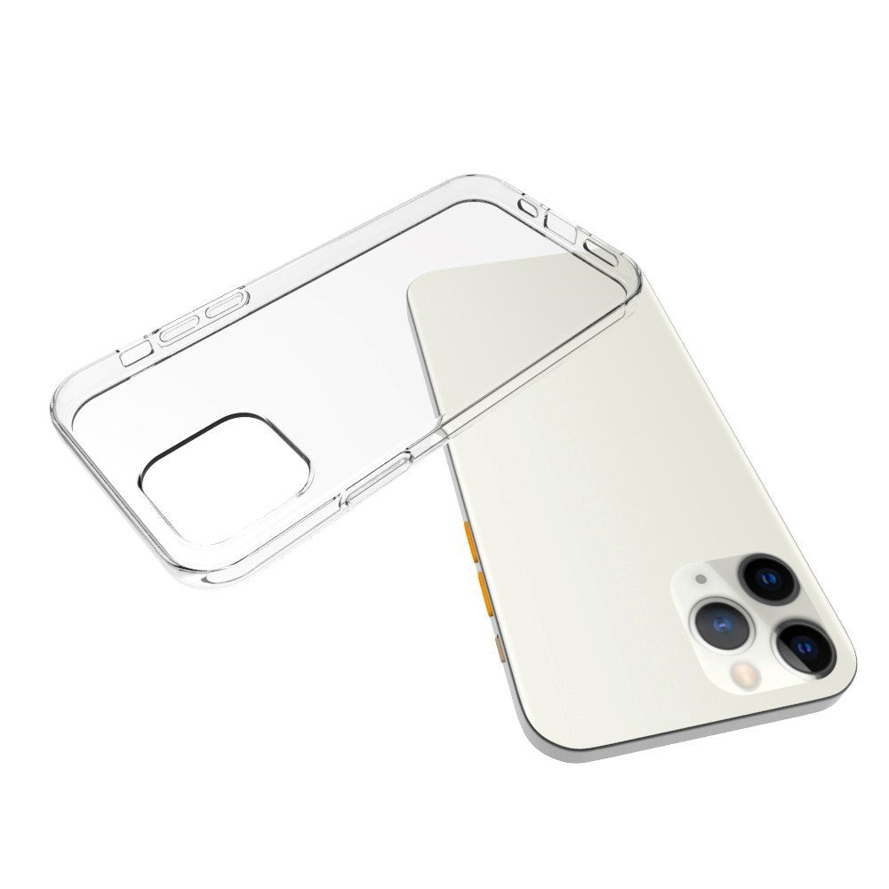 iPhone 12 / 12 Pro Minimalistiskt Skal Flexibel Plast - Transparent