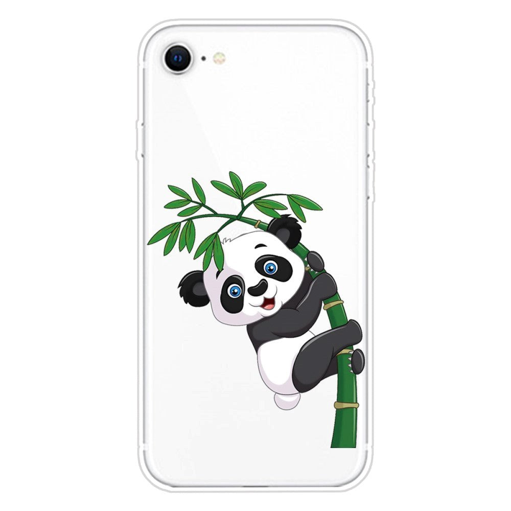 iPhone SE (2022/2020) / 8 / 7 Skal Flexibel Plast - Panda