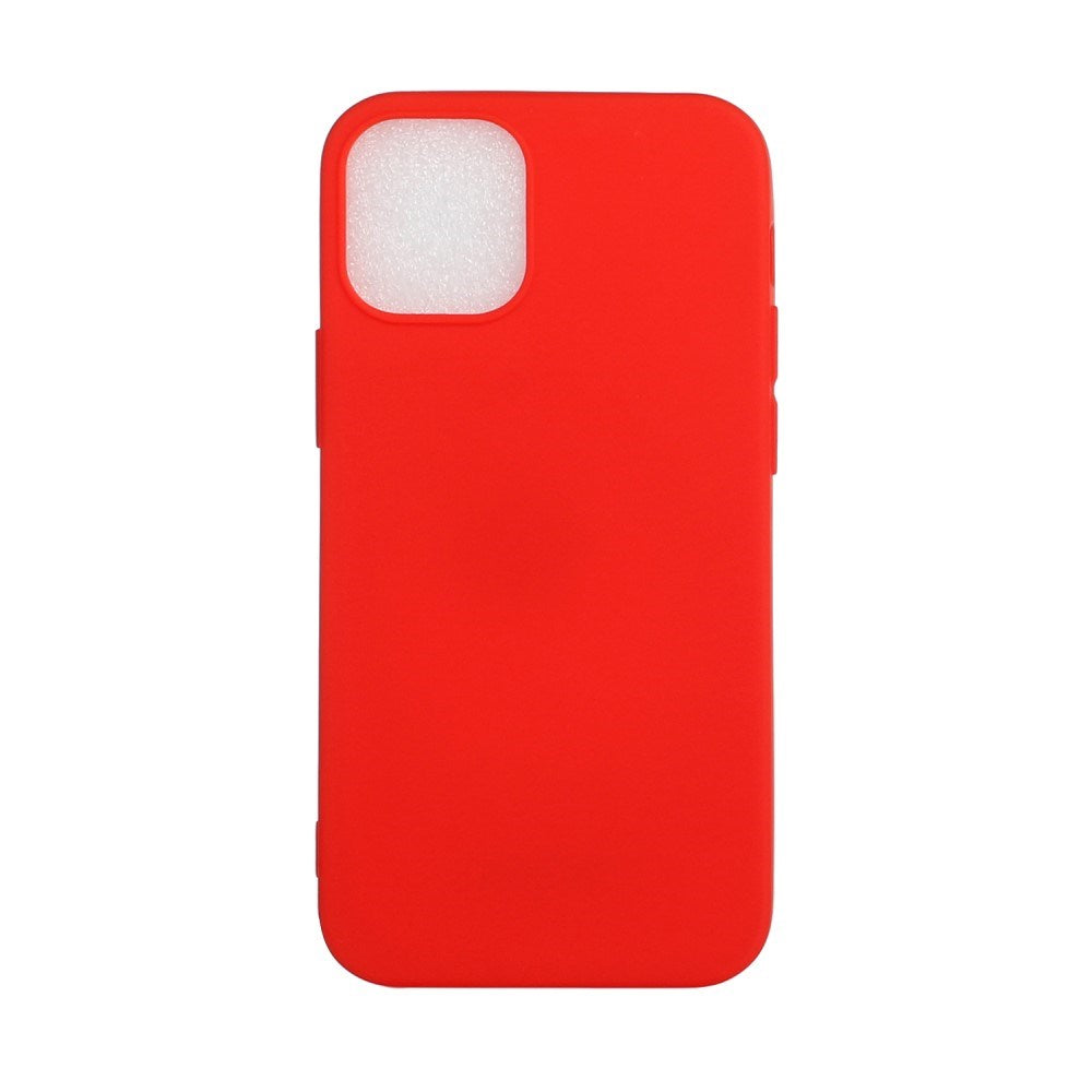 EIDERWOOD iPhone 12 Mini Matt Flexibelt Plastskal - R¨d