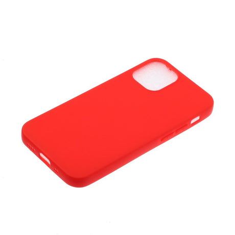 EIDERWOOD iPhone 12 Mini Matt Flexibelt Plastskal - R¨d