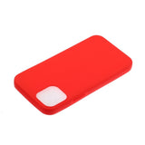 EIDERWOOD iPhone 12 Mini Matt Flexibelt Plastskal - R¨d