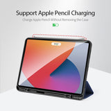 iPad Pro 12.9" (2022 / 2021 / 2020 / 2018) DUX DUCIS Domo Series Quality Case - Fodral med Stativfunktion - Blå