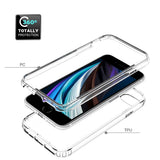iPhone 6/6s/7/8/SE (2020)/(2022) Fullt Skyddande Bakskal - Transparent