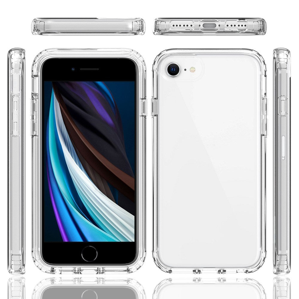 iPhone 6/6s/7/8/SE (2020)/(2022) Fullt Skyddande Bakskal - Transparent