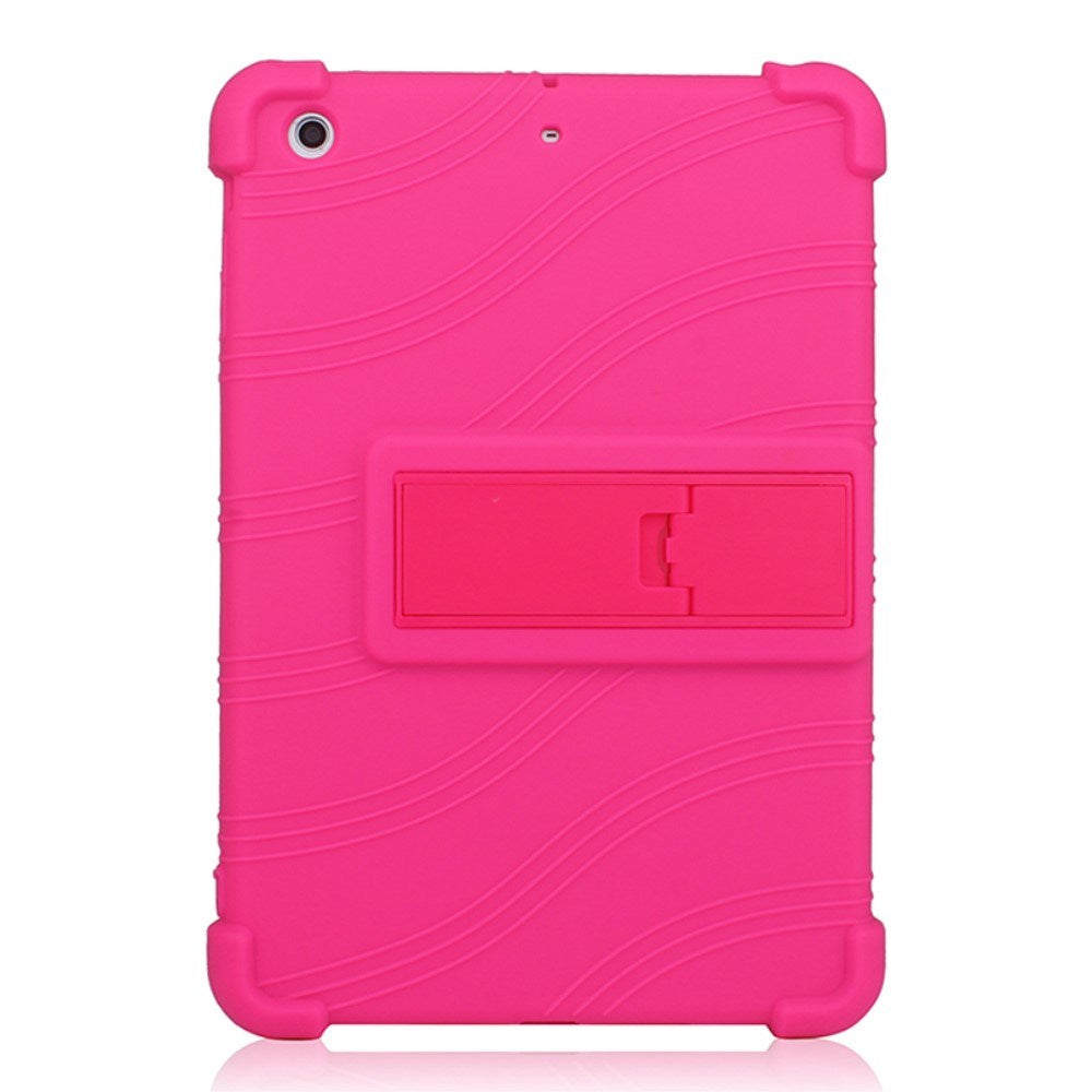 EIDERWOOD iPad Mini 3 / 2 / 1 Silikon Skal m. Stativfunktion - Rosa