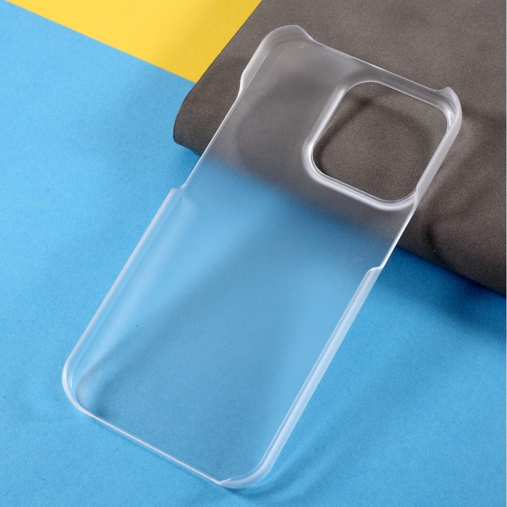 iPhone 13 Pro Max Ultra Tunt Plastskal - Matt Transparent