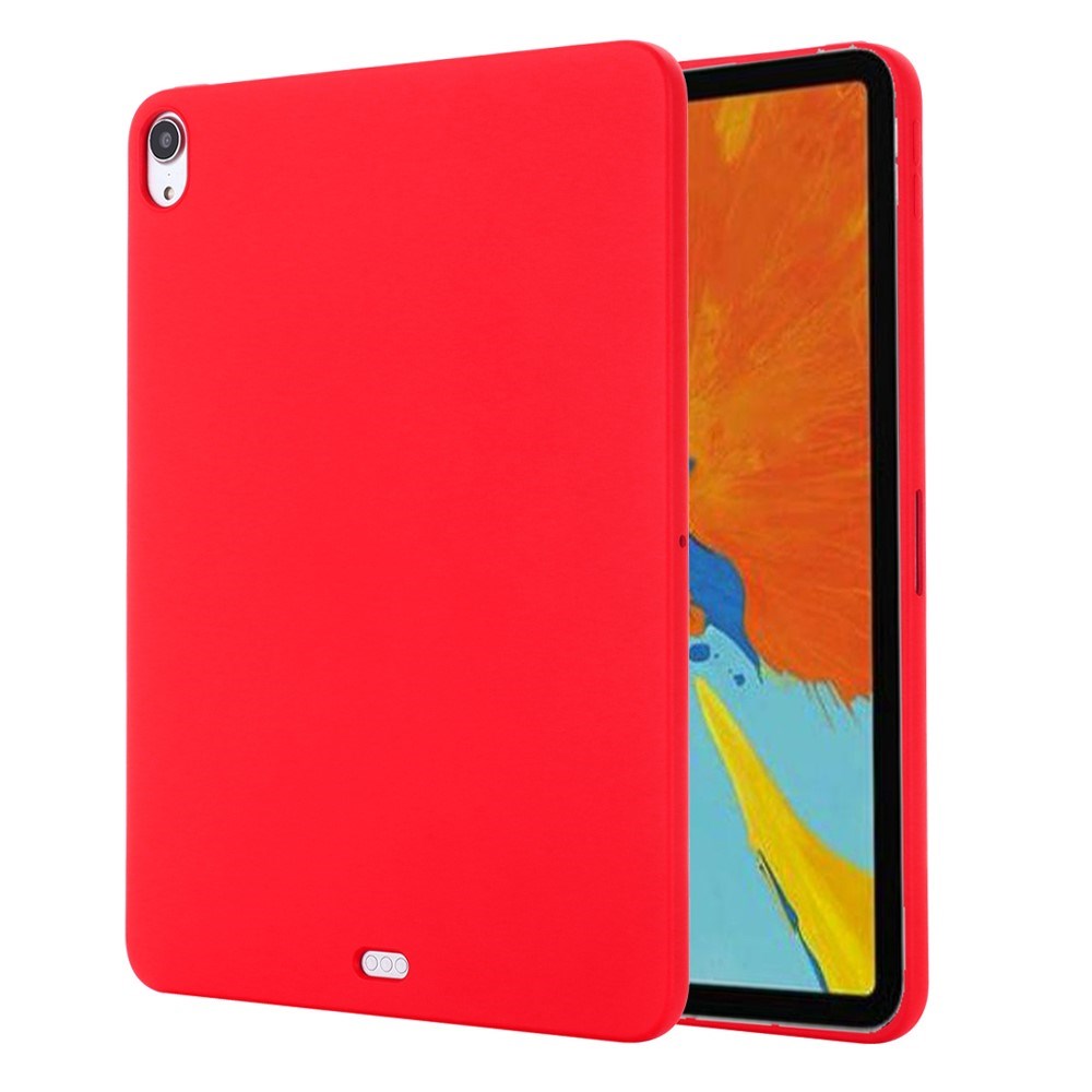 EIDERWOOD iPad Air 10.9-11" (2024-2020) Liquid Silikone Shockproof Skal - Röd