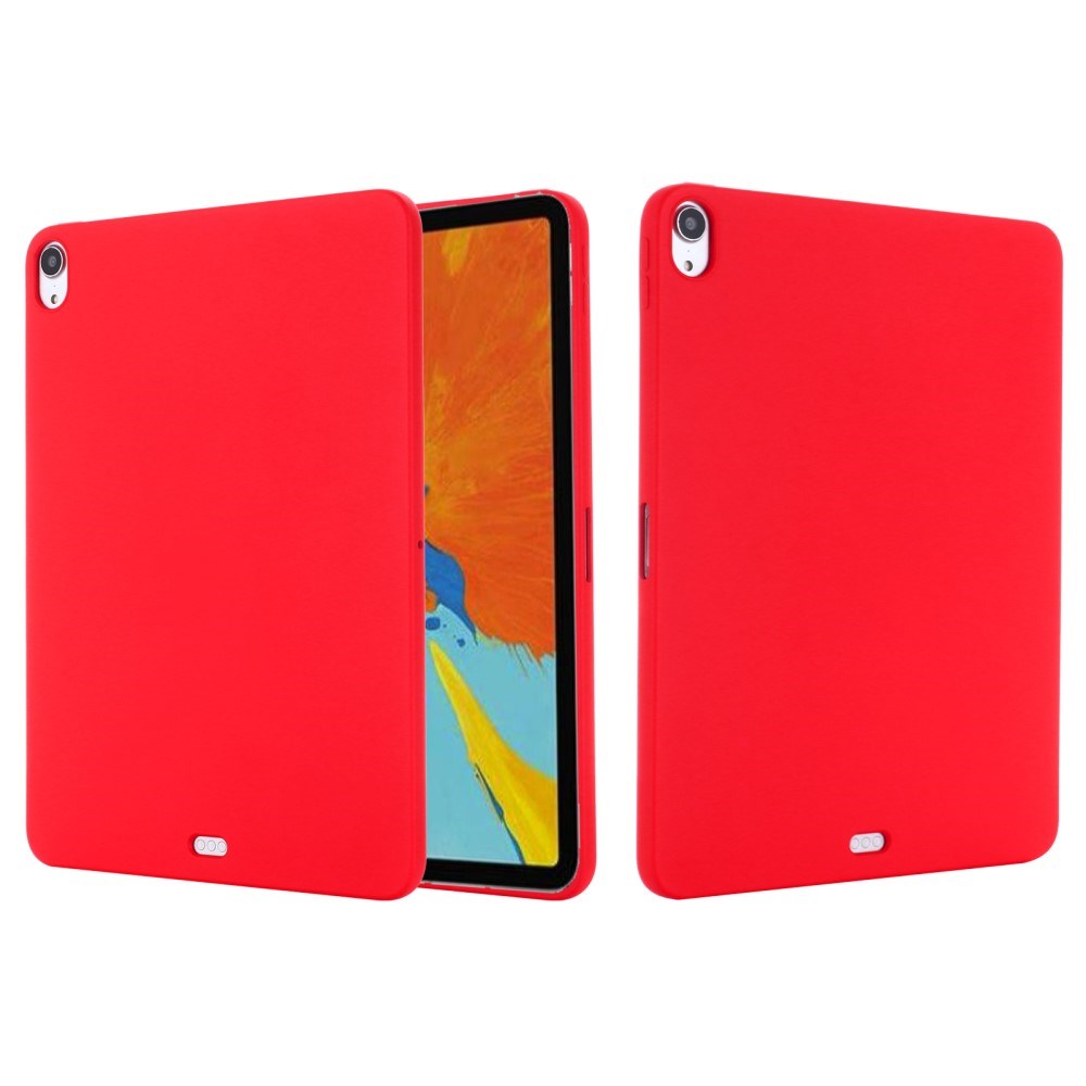 EIDERWOOD iPad Air 10.9-11" (2024-2020) Liquid Silikone Shockproof Skal - Röd