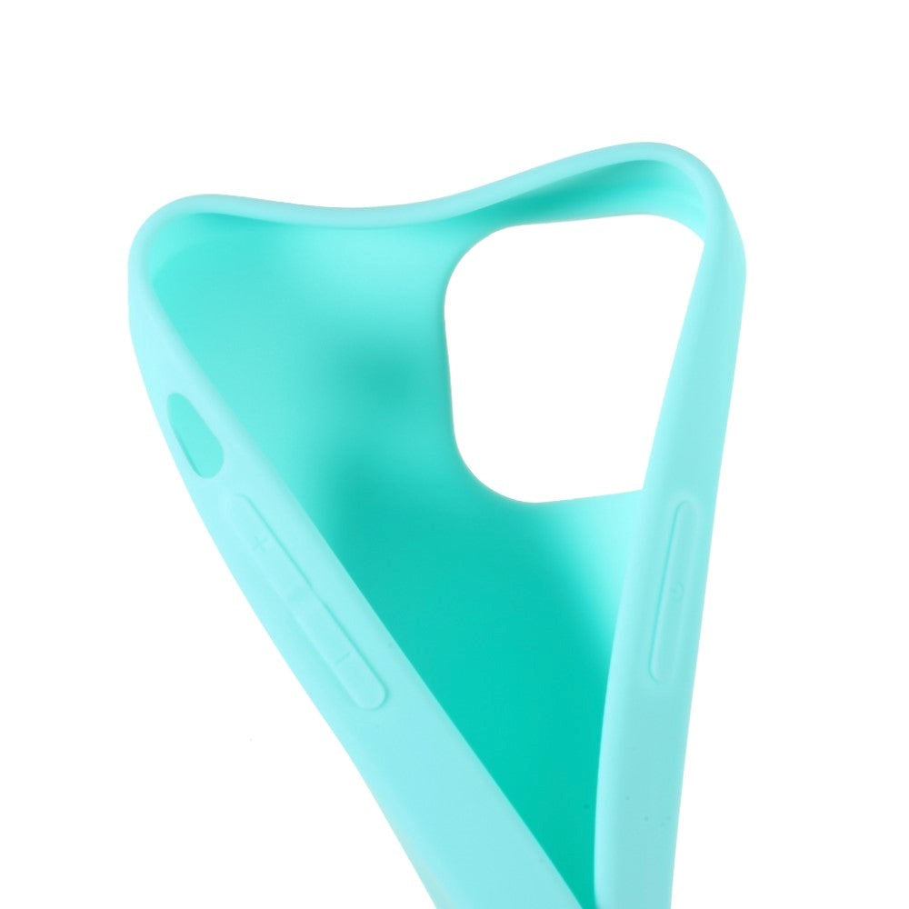 iPhone 13 Mini Skal Flexibel TPU-plast - Cyan