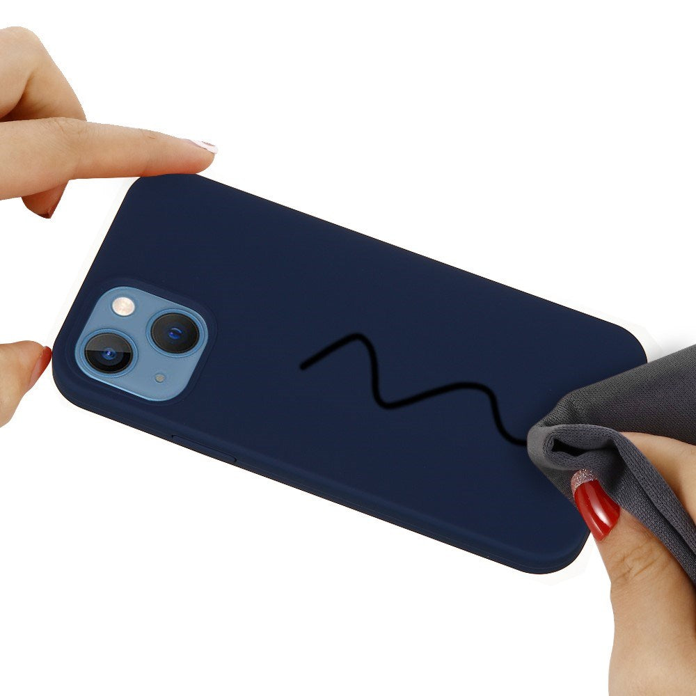 EIDERWOOD iPhone 13 Fodrat Silikon Skal - Mörkblå