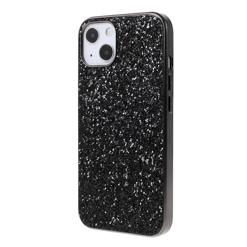 EIDERWOOD iPhone 13 Mini Glitter Hybrid Skal - Svart