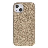 EIDERWOOD iPhone 13 Mini Glitter Hybrid Skal - Gull