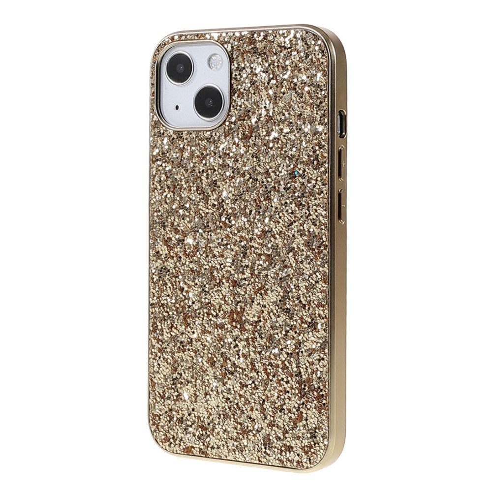 EIDERWOOD iPhone 13 Mini Glitter Hybrid Skal - Gull